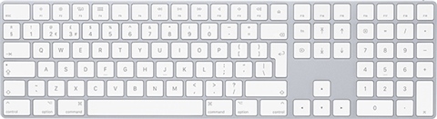 Apple Magic Keyboard Numeric Keyboard (A1843) - Silver/White